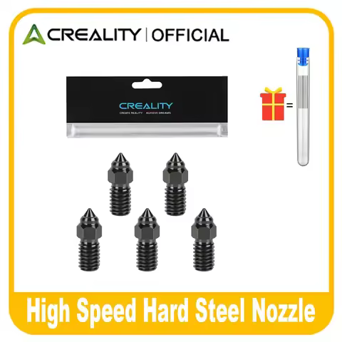 Creality Ender 3 V3 SE Nozzle Kit High Speed Hard Steel Nozzle 0.2/0.4/0.6/0.8/1.0mm 3D Printer for