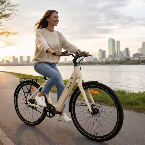 M4 Urban City Commuter Electric Bike Rear Hub Motor with GPS IoT APP Control Anti-Theft Daily Commut