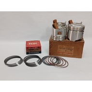 13103-13022 TOYOTA COROLLA KE70 STARLET KP61 4K 75M² OVERSIZED +0.50 ENGINE PISTON WITH RING