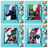 Kamen Rider Drawstring Bag Bag Bag Kamen Rider Drawstring Drawstring Basketball Bag Storage Bag Larg
