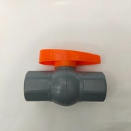 Stop keran pipa Air ball Valve polos setengah inch