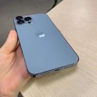 港版 Apple iPhone 13 Pro Max 128G 天峰藍色6.7寸大螢幕，功能全部正常運作，已貼...