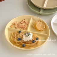 [Limited Time Seckill] 1 Reduced Fat Dinner Plate Separate Dinner Plate Compartment Dinner Plate Cer
