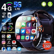 4G Full Network Smart Watch Mens 2.40 inch Big Screen Video Call 3GB+32GB RAM 2100mAh Google Play WI