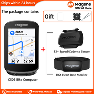 Magene C506 GPS thông minh máy tính Xe Đạp 2.4inch Màu màn hình cảm ứng Wifi/Bluetooth truyền dữ liệ