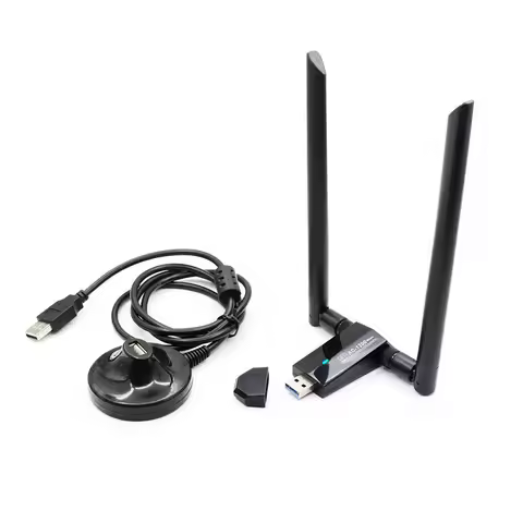 RTL8812AU 1200M wireless network card 11AC dual-band WiFi receiver USB network card Fast wide-rangin