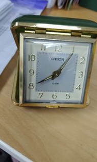Citizen 星辰 上鍊旅行鐘 clock