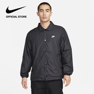 Nike Men's Club Coaches' Jacket - Black