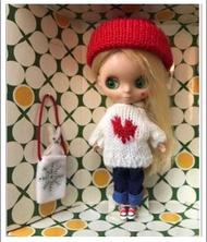 Petite Blythe 洋娃娃 波希米亞 民族風 滑雪 聖誕節 公仔擺設 日本卡通