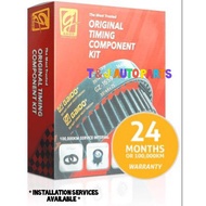 GAIDO TIMING BELT KIT SET MITSUBISHI TRITON LITE 2WD 4X2 / PAJERO V34 / INOKOM LORIMAS AU26 - 163RU2