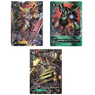 JP Digimon Card Lucemon X-Antibody BT19-043 SR/Rapidmon ACE BT19-050 SR/Queen Beemon BT19-053 SR BT1