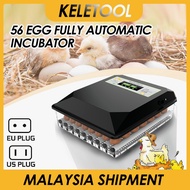 Agricultural automatic intelligent adjustable temperature chick hatcher small, low noise, easy to clean 56 egg incubator