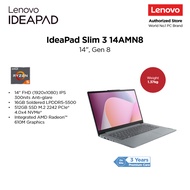 Lenovo IdeaPad Slim 3 14/15.5" FHD | AMD Ryzen™ 5 7520U | 16GB RAM | 512GB SSD | W11H | 3Y Warranty