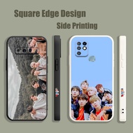 BTS spotify DX012 For OPPO A5 A9 A53 A32 A7X Reno 6 5 Z 2020 5G Phone Case Square Edge