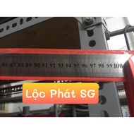 Stainless steel leaf ruler 60cm - 1 meter, accurate to every millimeter, sharp in every little