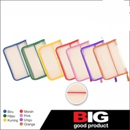 Yellow BIG 7001 Plastic Zipper Map