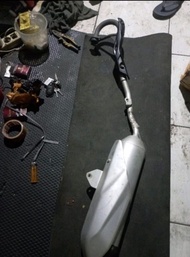 Kenalpot Setandar Kawasaki KLX 150 Original Copotan
