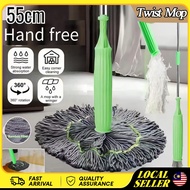 Twisting Rotating Mop 2 in 1Dehydrated Mop Household Deep Cleansing Mopping Self Twisting Mop 1-Seco