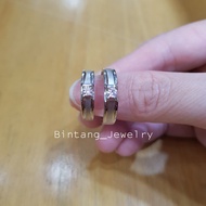 Cincin kawin emas putih 12 / cincin couple / wedding ring