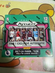 23/24panini prizm英超國際版卡盒足球卡原盒