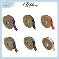 Ribbon Satin/Riben Gift Box/Riben Murah/Ribbon Love You/Riben Cantik/Ribbon Bouquet/Riben Hantaran/S