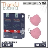 Masker Thankful Duckbill 4Ply 4D Masker Medis By Pokana