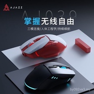 Heijue AJ039 Tetikus Permainan Wayarles Bluetooth Tiga Mod Boleh Dicas semula 500mAh Tetikus Kompute