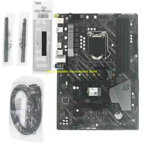New For ASRock Z390 Phantom Gaming 4s Motherboard 128G ATX WiFi Z390 Mainboard LGA1151 DDR4 100% Tes