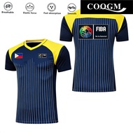 FIBA Basketball Referee Jersey Full Sublimation Breathable Quick Dry Team Uniform T-shirt