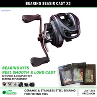Lynx Bearing Seasir Cast X3 Stainless / Hybrid & Full Ceramic Fishing Reel Bearings