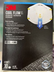 全新3M Cool Flow N95口罩