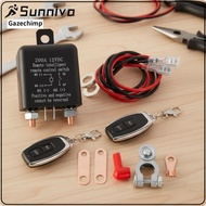 Gazechimp 12V Battery Disconnect Switch with Remotes 200A Wireless Battery Disconnect Switch Easy In