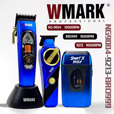 Professional 10000RPM WMARK NG-9004 NG-9213 BRDCLIP 999 9000RPM Electric DLC Blade Hair Clipper Trim