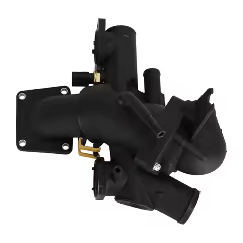 Clear Car Engine Cooling Water Thermostat Housing Assembly For Jaguar S-Type XF XJ8 XK8 XKR Accessor