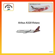 [1:400] Airbus A320 Vistara Assembly Paper Model - MohinhgiayVN