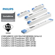 PHILIPS CertaDrive LED Transformers 24Vdc G2, Constant Voltage 24V Led Driver, 24V Led Power Supply