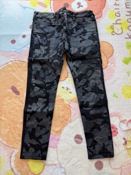 EVISU 牛仔褲 32x34 迷彩圖案