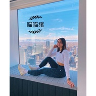 Daigou GYMSHARK Women's Loose Long-Sleeved Short Top Sweatshirt TRAINING CROPPED SWEATER