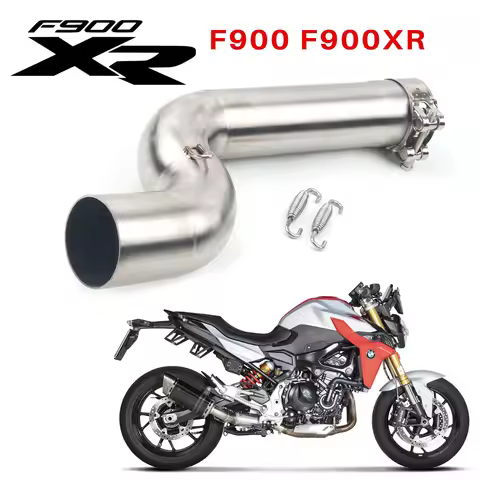 Motorcycle Modification Exhaust Muffler For BMW F900R F900XR 20-21 Modification Stainless Steel Exha