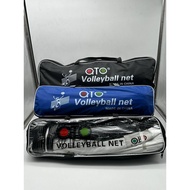 GT0 High End Volleyball Net Black - Durable & Portable - Ideal for Outdoor & Indoor Play