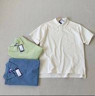 日本預訂 3色選 the north face purple label 草木染刺繡logo 短袖 polo shirt