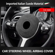 For BMW F20 F21 F22 F30 F32 F34 F36 F48 F80 F82 F83 1/3/4 Series X1 Top Suede Steering Wheel Airbag 