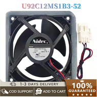 [In Stock]1Pcs U92C12MS1B3-52 12V 0.16A 9CM for Samsung Refrigerated Refrigerator Fridge Cooling Fan