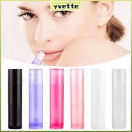 YVE Lipstick Tube, 5g  Lip Balm Container, Travel Accessories DIY Multifunctional Flat Mouthed Empty