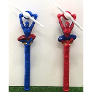 NEW TOY FOR KIDS 075-2 B/O SPIDERMAN LIGHT & SOUND 38CM FAN MAINAN KANAK-KANAK KEPAS LAMPU DAN MUZIC