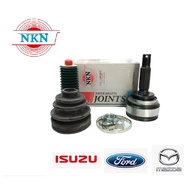 ส่งไว NKN ชุดหัวเพลานอก 1 ชุด สำหรับ FORD FOCUS FIESTA EVEREST / MAZDA 2 3 323 TRIBUTE | หัวเพลาขับน