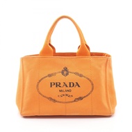 【二手】Prada PRADA 托特包 CANAPA 橙色帆布 Canapa 托特包 女士二手 B