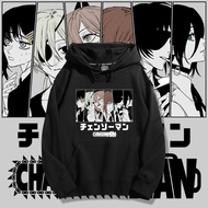 Chainsaw Man Hoodie | Makima Reze & Power Anime Streetwear Pullover Shansawman Maki S-5XL