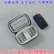 Suitable for Sandisk Sandisk E60/E61/E80/E81 Solid State Mobile Hard Drive Protection Storage Hard B