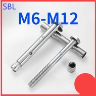 304 stainless steel outer hexagon expansion bolt M6/M8/M10/M12【SS-HX】